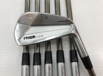 PRGR TUNE 01 Irons #5-9.P(6Clubs)NS950/Flex:S/Grip:Good