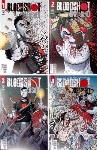 Bloodshot Unleashed #1 - #4 (2022) Valiant Comics (Set of 4)