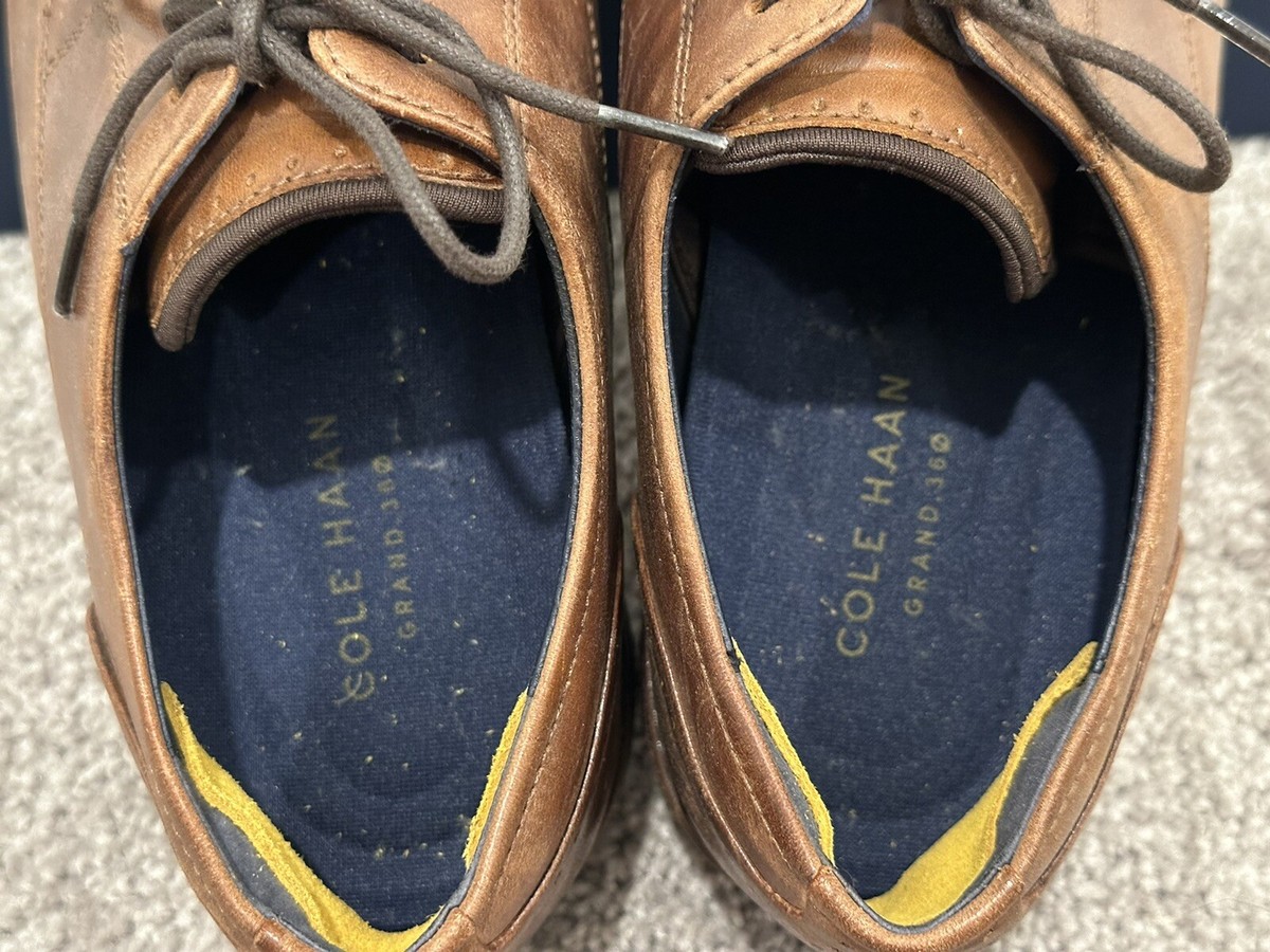 Cole Haan Dress Shoes Giraldo Grand 2.0 Cap Toe Oxford Tan 