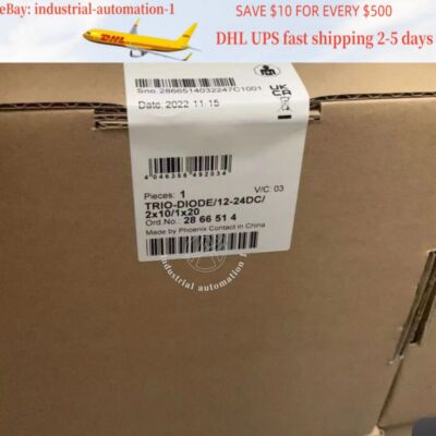 1PC NEW PHOENIX 2866514 TRIO-DIODE/12-24DC/2X10/1X20 power supply