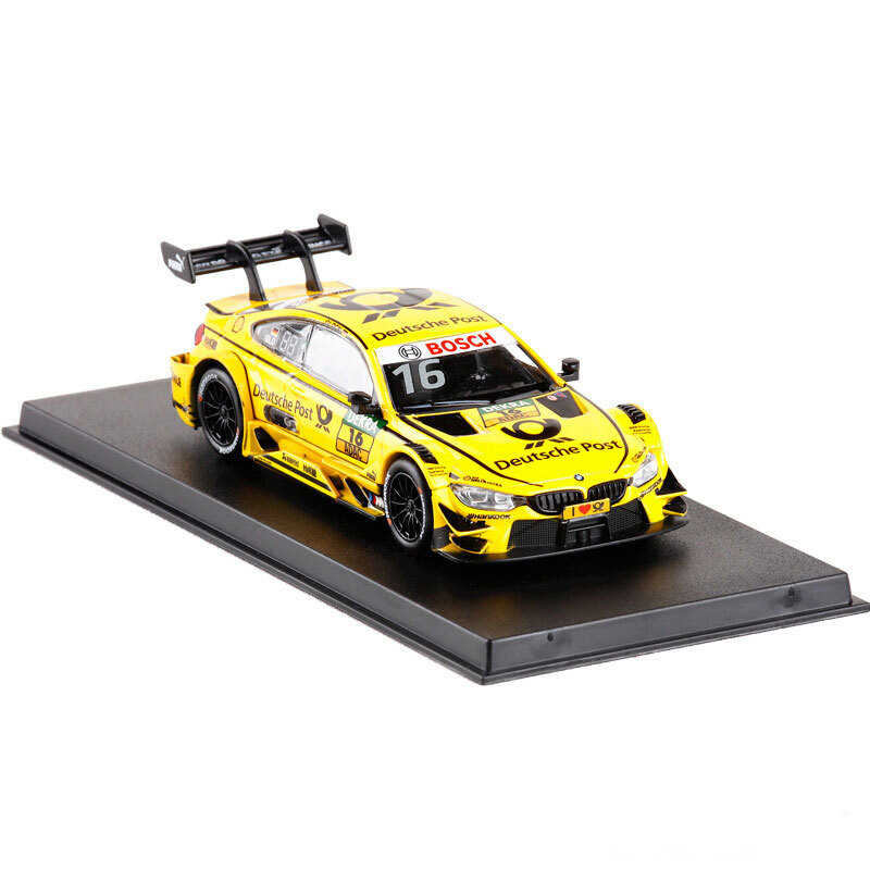 1:43 Scale BMW M4 DTM 2017 Timo Glock Racing Car Model Diecast Vehicle Toy Cars