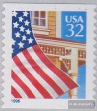 U.S. 2726I BG MNH 1996 Postage stamp - Flag