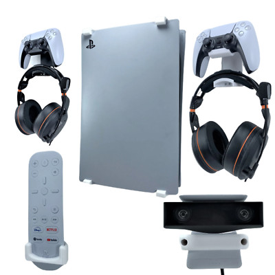 3D Cabin PS5 Display Wall Mounting Kit Set Bracket Pack for PlayStation 5 Digita
