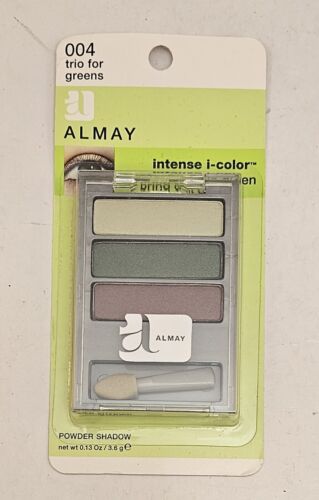 Almay Intense -i Color Trio For Greens #004 ~ New Sealed ~ HTF ~ *Read*