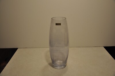 The Chroma Collection Clear Glass Vase 11.5'