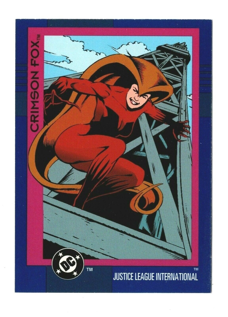 1993 SkyBox DC Cosmic Teams Trading Card #47 – Crimson Fox | eBay