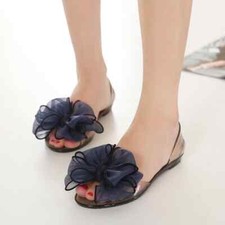 ballerine mocassini scarpe donna comode blu fiore morbide pelle sintetica 9913