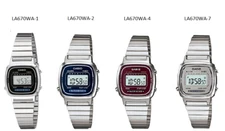 Casio Women's LA670WA Series Watch LA670WA-1, LA670WA-2, LA670WA-4 & LA670WA-7