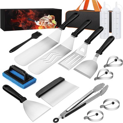 Griddle Accessories Kit,16pcs Flat Top Grill Accessories Set