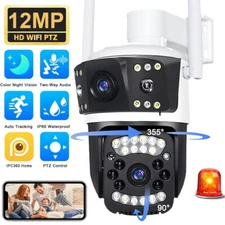 Wireless WiFi Security Camera Outdoor Home Motion Detection IP Surveillance LOT