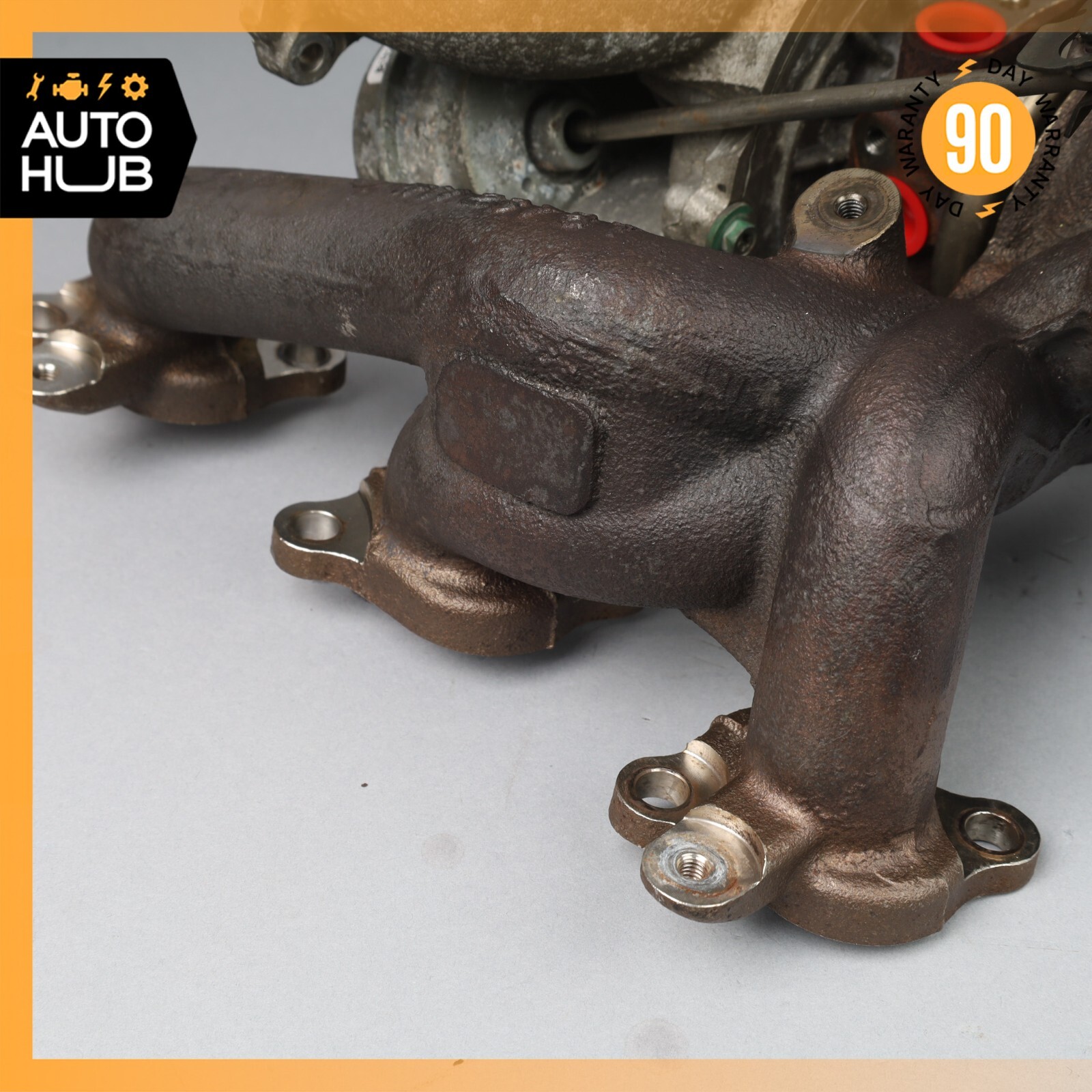 Maserati Ghibli Quattroporte Right Turbocharger Turbo Charger Manifold OEM 75k