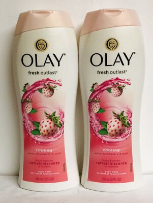 olay body wash white strawberry