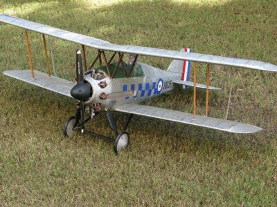 Gloster Gamecock 1 Biplane 61'' RC Airplane Laser Cut Balsa Ply Short Kit + Plans