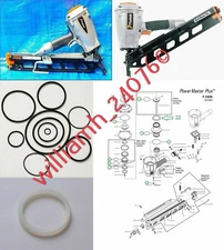 Paslode Framing Nailer F350-S O-ring and 402011 Cylinder Seal Rebuild Kit