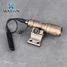 SureFir M300A M600C Tactrical Flashlighet Weapon Light + Metal Offset Mount Base