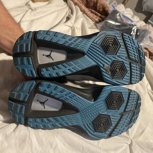 Nike Jordan flight plate Trunner Dominate Pro Blue Black 580610-017 Men's 11 - Picture 5 of 6