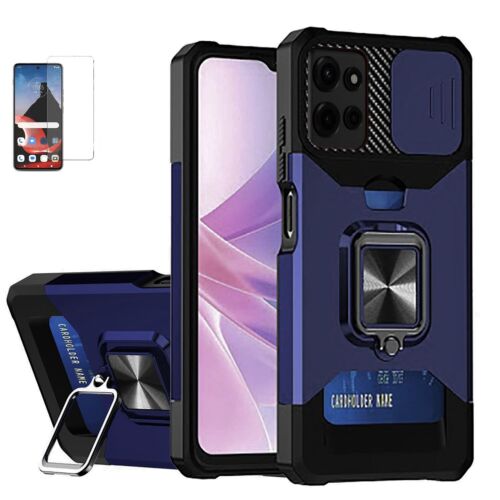 Funda Ranura Tarjeta para Motorola Moto G 2025 (XT2513) Líneas Cámara Cubierta - Imagen 16 de 20