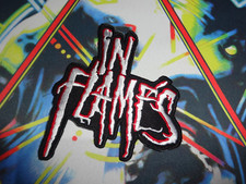 In Flames Shape Patch Death Metal Gojira *