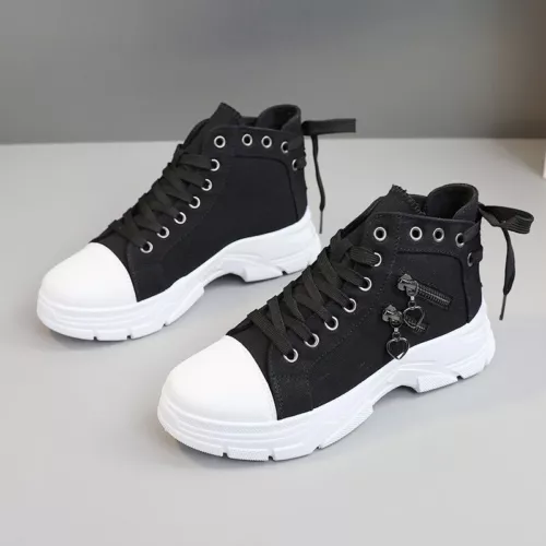 Damenschuhe Frühling Atmungsaktive Canvas Schuhe Freizeitschuhe Sport Schuhe - Bild 12 von 30