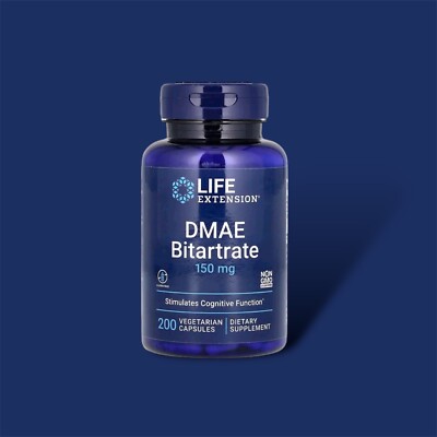 Life Extension, DMAE Bitartrat, 150 mg, 200 pflanzliche Kapseln