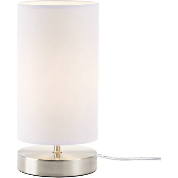 Brilliant lampada da comodino claire 13247/05 bianco e14