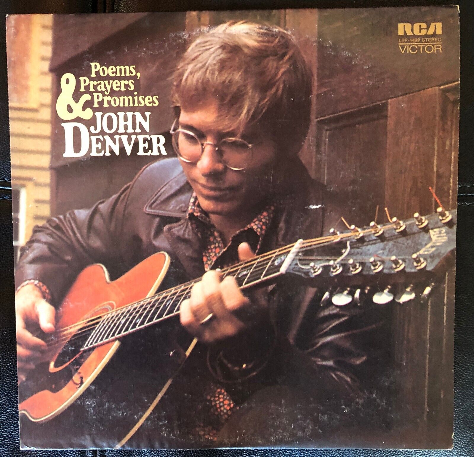 LP JOHN DENVER POEMS, PRAYERS & PROMISES RCA LSP-4499  1971 12" Vinyl 1st Press
