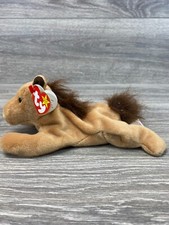 Ty Beanie Babies Derby the Horse Rare Retired with Tag Errors