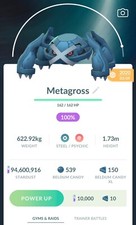 Metagross | High CP Same Day Trade | Pokemon Trade Go