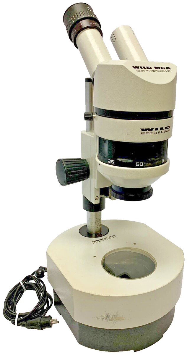 Wild Heerbrugg WILD M5A Stereo Zoom Microscope w/ 1 Eyepiece | eBay