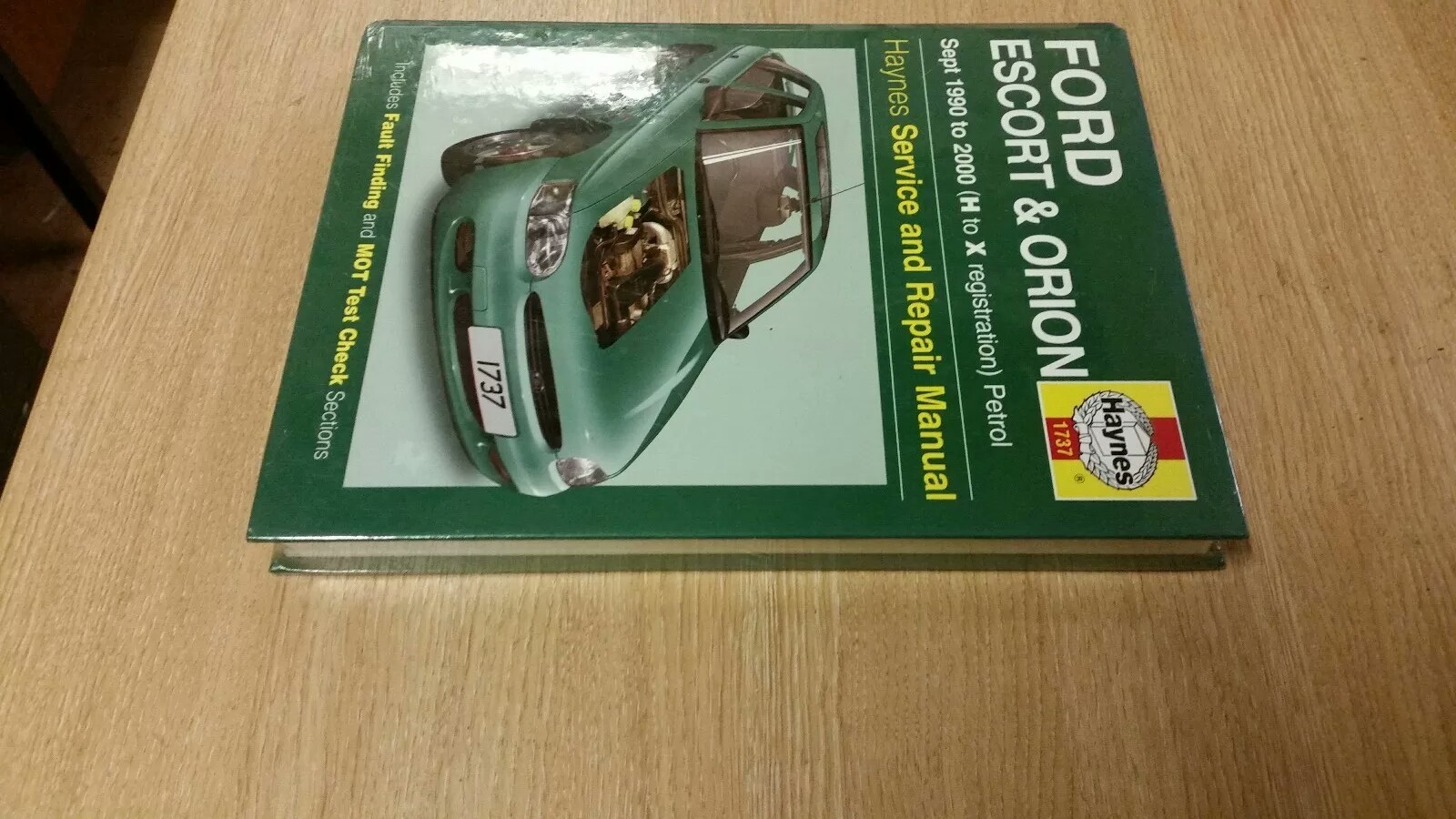 Ford ESCORT Mk5 Orion Mk3 1990 to 95 Haynes Workshop Manual 1737 VGC | eBay
