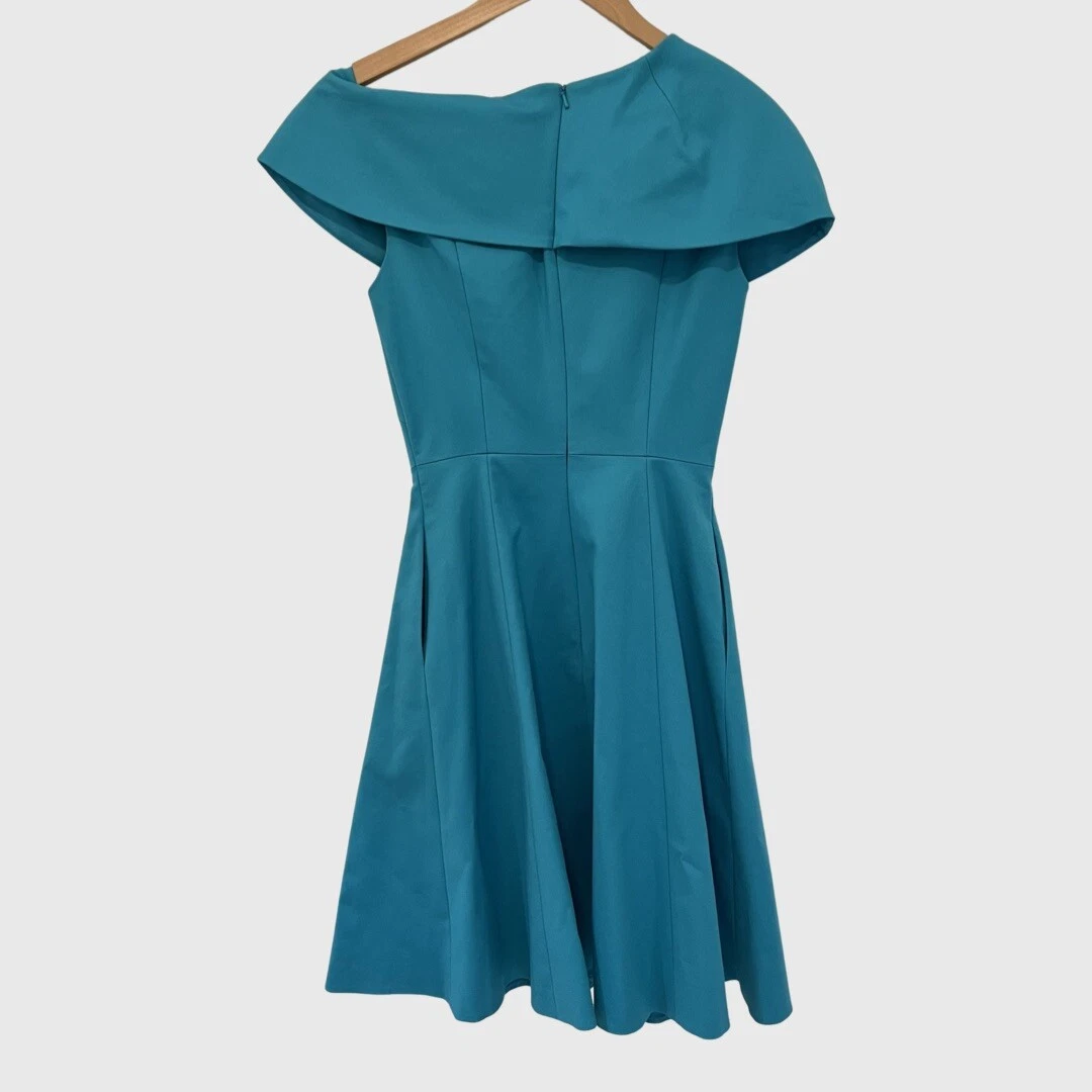 Karen millen teal clearance dress