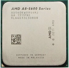 AMD A8-5600K CPU Quad core 4M 3.6 GHz AD560KWOA44HJ 100W Socket FM2 Processors