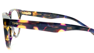 画材 Smile Smith SMT Gracenote Eyeglasses 0HKZ Violet Havana 100