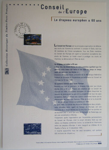Document Philatélique 1er Jour : 32 2015 - Conseil de l'Europe - Picture 1 of 1