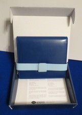 NIB  CREATIVE MEMORIES "PICFOLIO" MINUTES ALBUM" BLUE HOLDS 24 PHOTOS 1 SHIP