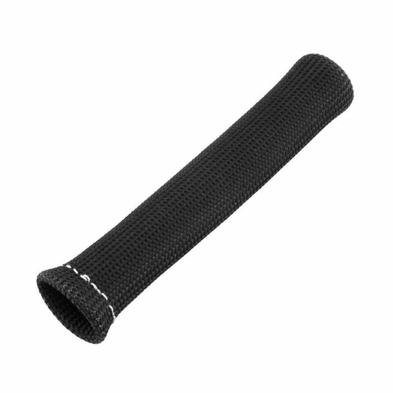 Fundas protectoras de cable de bujía con protector térmico negro 1200° SBC BBC 350 454 Foto 4 de 4