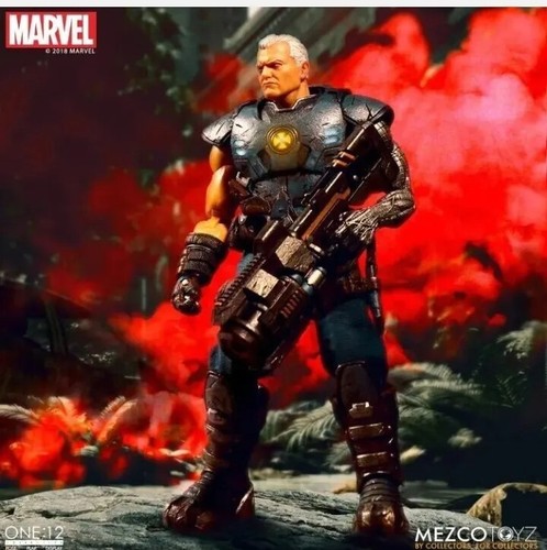 ONE:12 COLLECTIVE MARVEL UNIVERSE 2019 CABLE ACTION FIGURE X-MEN MEZCO TOYZ. NIB - Picture 9 of 17