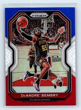 2020-21 Panini Prizm DeAndre' Bembry Atlanta Hawks #11 Red White Blue