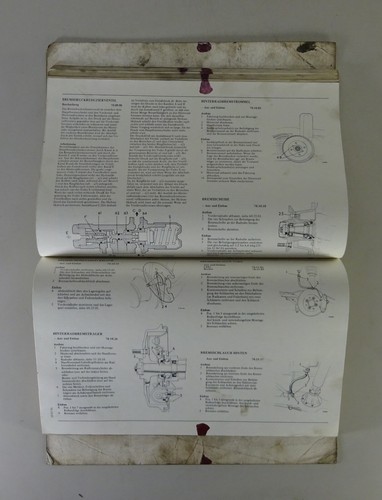 Werkstatthandbuch / Reparaturhandbuch Triumph TR7 Stand 1976 + 3 Nachträge - Bild 8 von 10