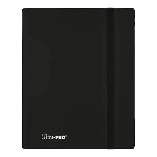 Ultra Pro E-15219 Eclipse 9-Pocket PRO-Binder-Jet Black