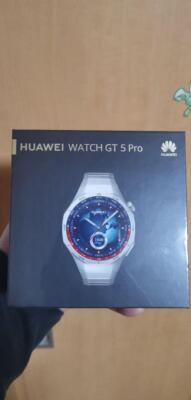 Huawei Watch GT 5 Pro 46mm Titanium Golf Navigation iOS Android Smartwatch