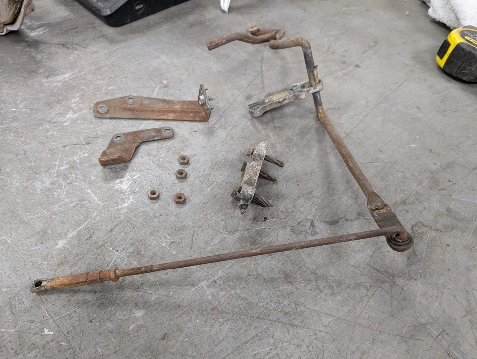 1969 1970 Buick Throttle Linkage Gas Pedal to Carburetor Rod Electra Wildcat Les - Image 3 of 4