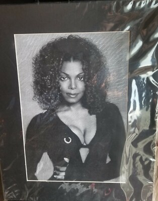 Janet Jackson Vintage Poster 美品 Janet Jackson - Janet - Vintage Magazine Promo Ad / Poster