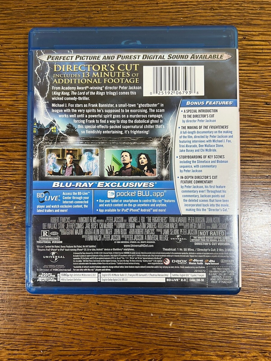 【'96】Blu-ray The Frighteners Blu-ray, 1996 15th Anniversary Edition