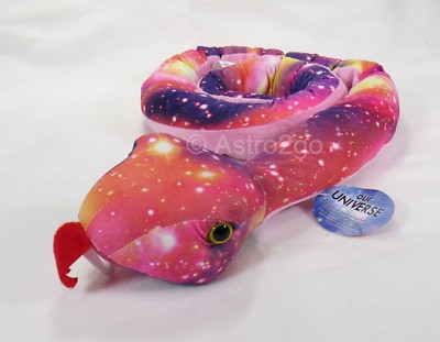 PINK SNAKE-Fiesta Plush Stuffed Animal Universe Galaxy Space Stars
