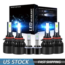 Per Cadillac Escalade 2002 Fari LED Faro Alto Basso + Lampadine Fendinebbia 8000K