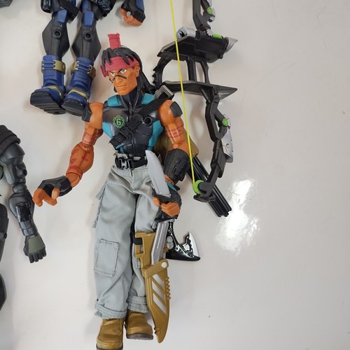 Lot of 4 GI Joe Sigma 6 Action Figures 2005-06 Collection Spirit Weapons + - Picture 10 of 19