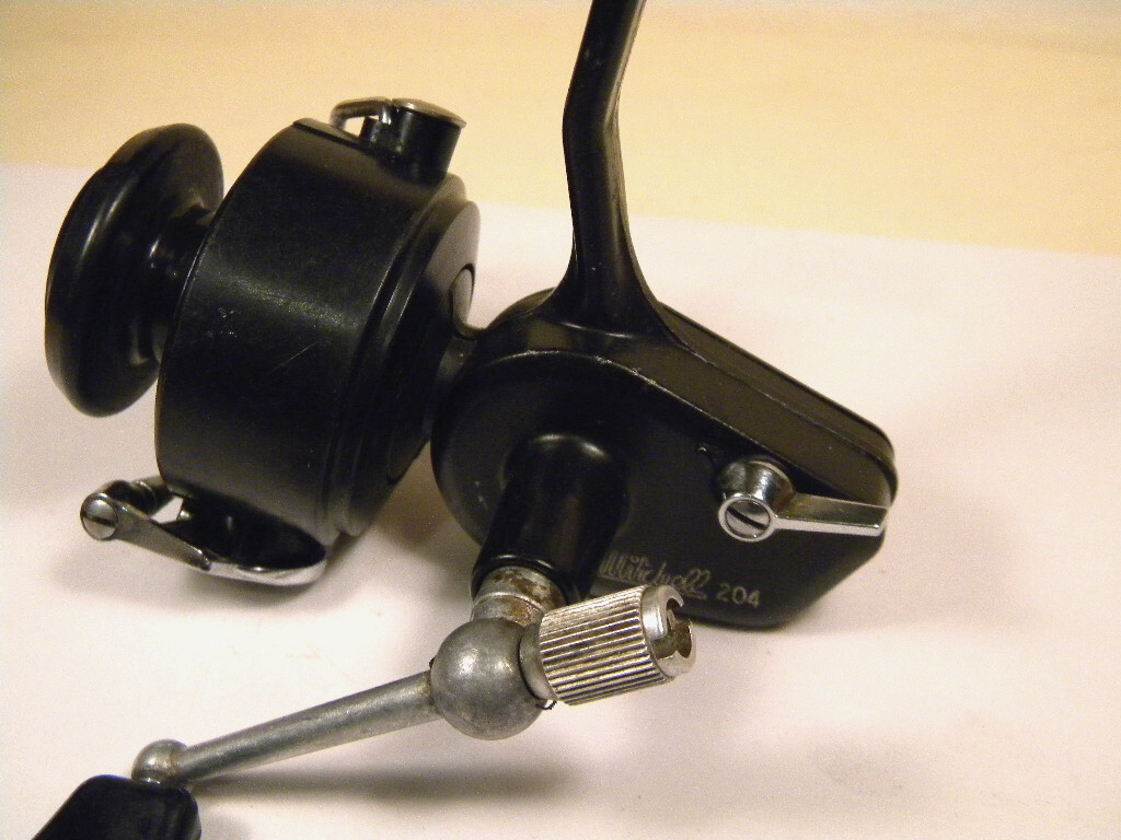 Vintage Garcia Mitchell 204 France metal spinning reel | eBay