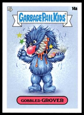 2022 Topps Garbage Pail Kids: Book Worms #14a Gobbled Grover