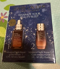 Estee Lauder Travel Exclusive Advanced Night Repair Face Serum & Eye Matrix NIB